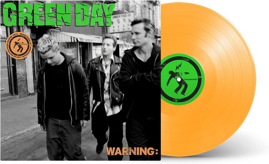 Warning (25th Anniversary Deluxe Edition)(Vinyle couleur) - GREEN DAY