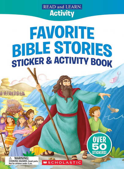 Read and Learn: Favorite Bible Stories Sticker & Activity Book - JENNIFER GOTT