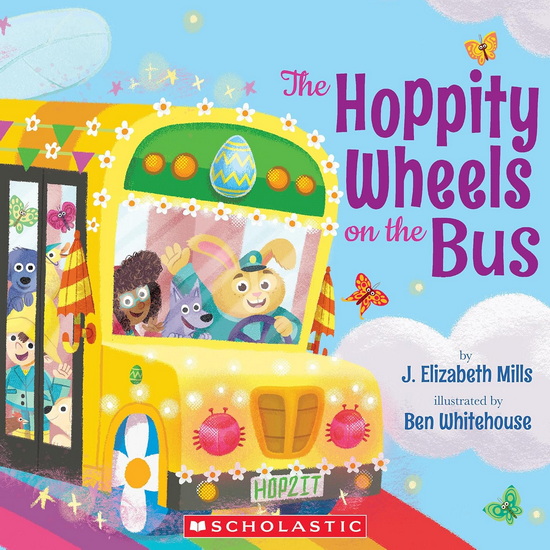 The Hoppity Wheels on the Bus (A Holiday Wheels on the Bus Book) - J ELIZABETH MILLS - BEN WHITEHOUSE