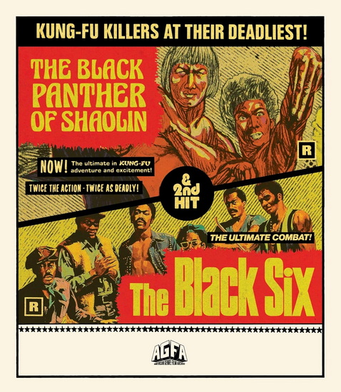 Black Panther of Shaolin + The Black Six - Standard Edition (Blu-ray)