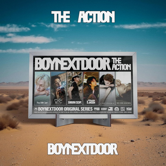 5th EP (The Action)(Frame ver.) - BOYNEXTDOOR