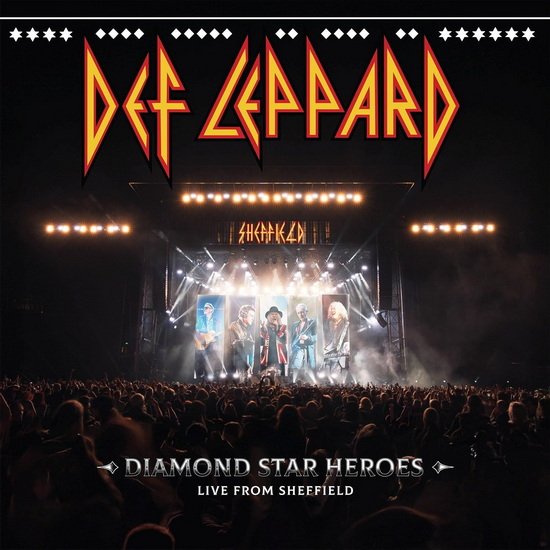 Diamond Star Heroes Live From Sheffield (2 Vinyles - couleur)(Éd.Ltée) - DEF LEPPARD