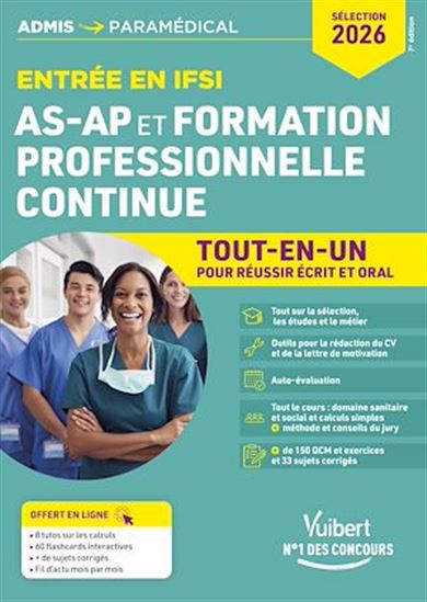Entrée en IFSI pour AS-AP et formation professionnelle continue (FPC) - ISABELLE BISUTTI - SÉBASTIEN DREVET - GA