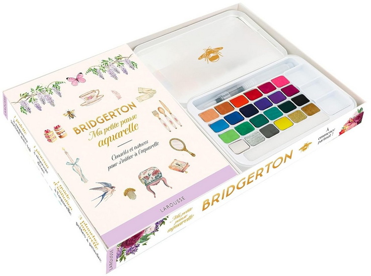 Bridgerton : ma petite pause aquarelle Cof. - COLLECTIF