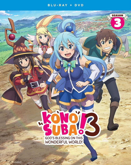 KONOSUBA - God&#39;s Blessing on this Wonderful World!: Season 3 (Blu-ray+DVD)