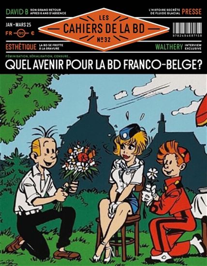 Les Cahiers de la BD #32  Quel avenir pour la BD Franco-Belge - COLLECTIF