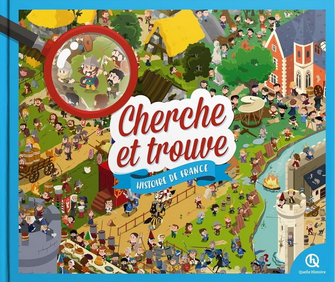 Histoire de France : puzzle cherche et trouve - BRUNO WENNAGEL