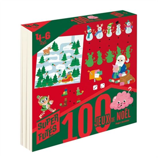 100 jeux de Noël : 4-6 ans - SANDRA LEBRUN - BEATRICE COSTAMAGNA
