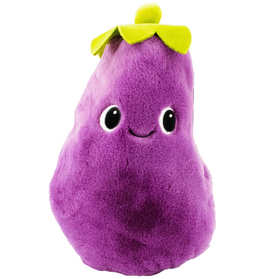 Peluche aubergine