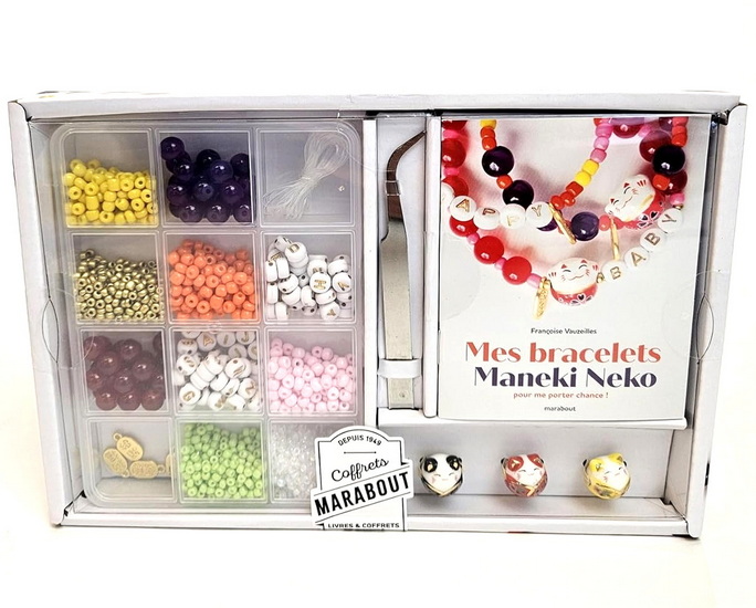 Mes bracelets maneki neko : pour me porter chance ! Cof. - FRANÇOISE VAUZEILLES