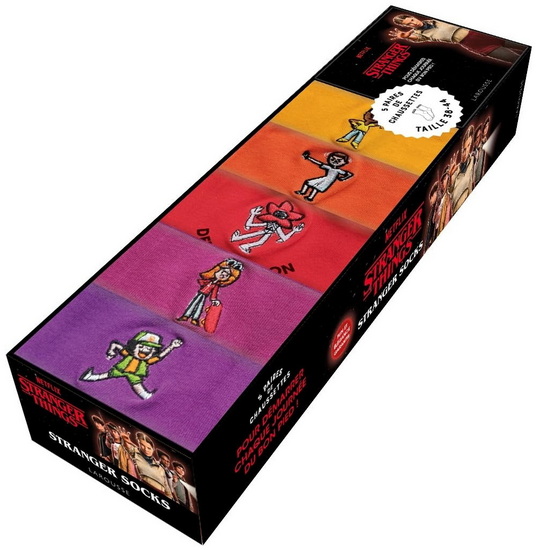 Stranger Things : Stranger Socks Cof. - COLLECTIF