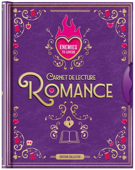 Carnet de lecture romance : enemies to lovers Éd. collector - COLLECTIF