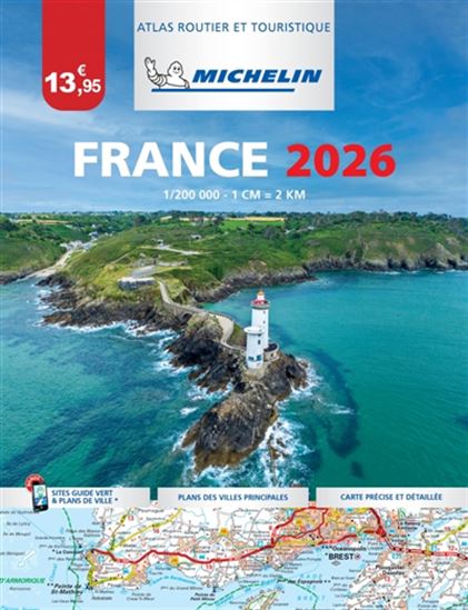France 2026 : atlas routier et touristique - COLLECTIF
