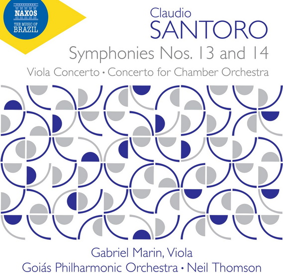 Symphony No. 13 / Symphony No. 14 / Viola Concerto / Concerto for Chamber Orchestra - CLAUDIO SANTORO