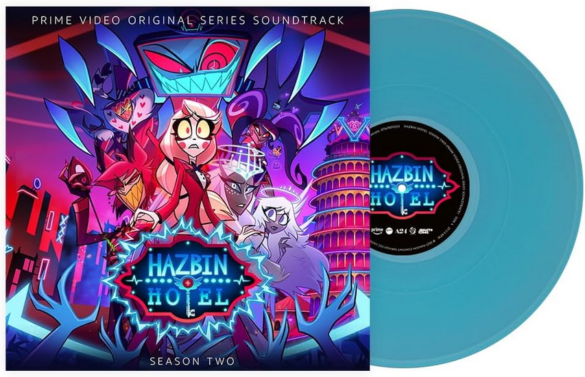 Hazbin Hotel (Season 2 Soundtrack)(Vinyle bleu) - BANDE ORIGINALE DE LA SÉRIE TÉLÉ