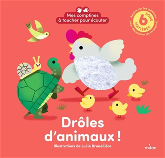 Drôles d'animaux ! - LUCIE BRUNELLIÈRE