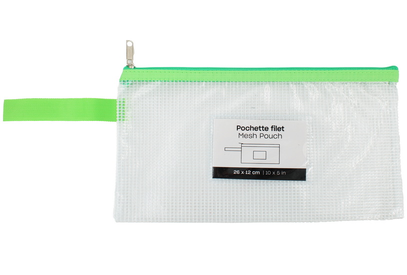 Pochette filet enveloppe - Vert