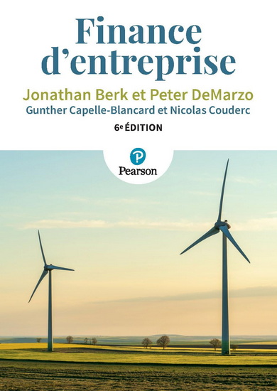 Finance d'entreprise 6e éd - JONATHAN BERK - PETER DEMARZO