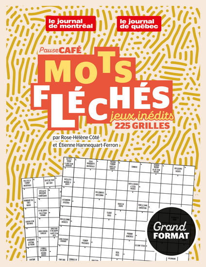 Mots fléchés : grand format 2026 - COLLECTIF