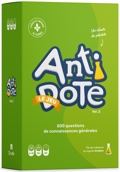 Antidote : le jeu Vol.2