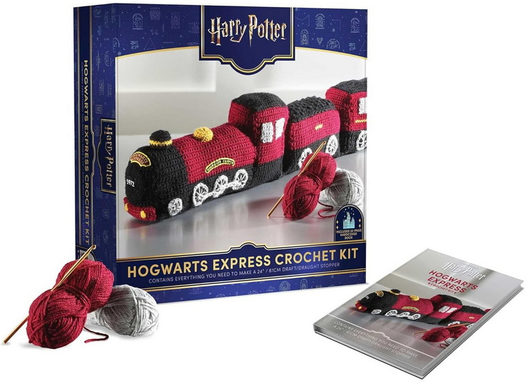 Harry Potter: Hogwarts Express Draft Stopper Crochet Kit - COLLECTIF