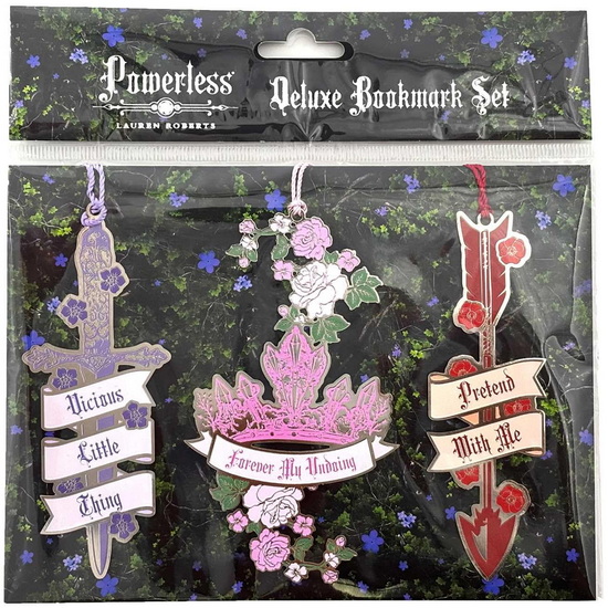 Lauren Roberts: Powerless Trilogy Deluxe Bookmark Set (Set of 3) - COLLECTIF