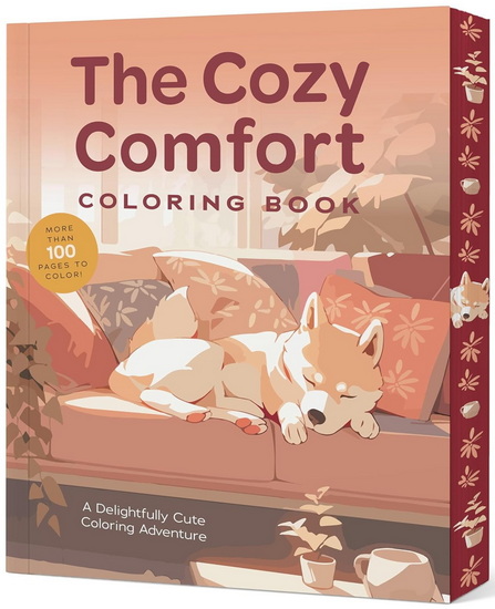 The Cozy Comfort Coloring Book: A Calming Coloring Adventure - COLLECTIF