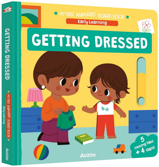 Getting Dressed: 5 moving tabs + 4 flaps! - SEJUNG KIM