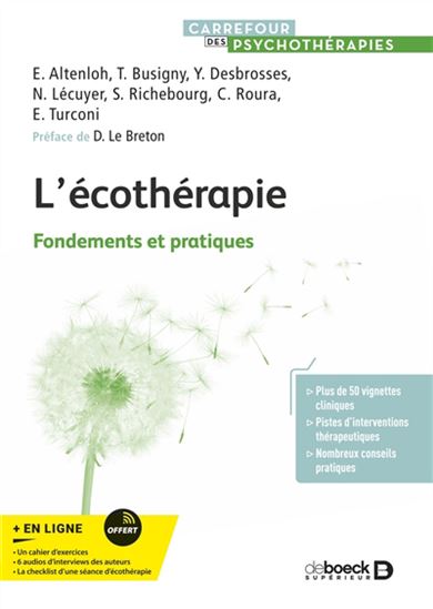 L&#39;Écothérapie : fondements et pratiques - COLLECTIF
