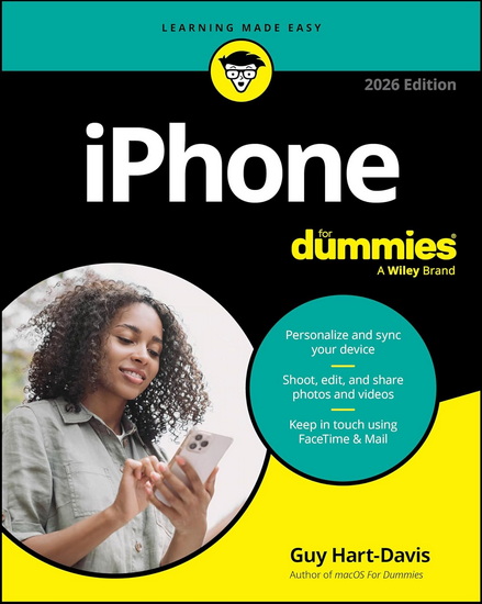 iPhone For Dummies, 2026 Edition - GUY HART-DAVIS