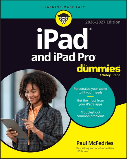 iPad and iPad Pro For Dummies - PAUL MCFEDRIES
