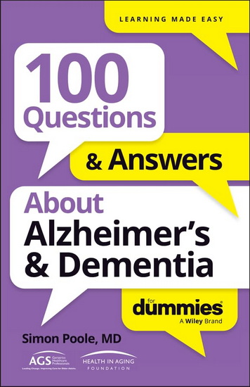 100 Questions & Answers About Alzheimer&#39;s & Dementia For Dummies - SIMON POOLE