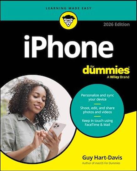 iPhone For Dummies, 2026 Edition - GUY HART-DAVIS