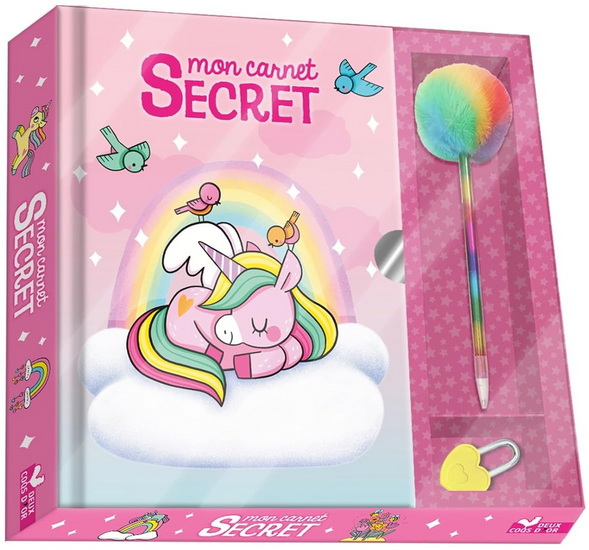 Mon carnet secret bébés licornes Cof. - AMANDINE NOTAERT