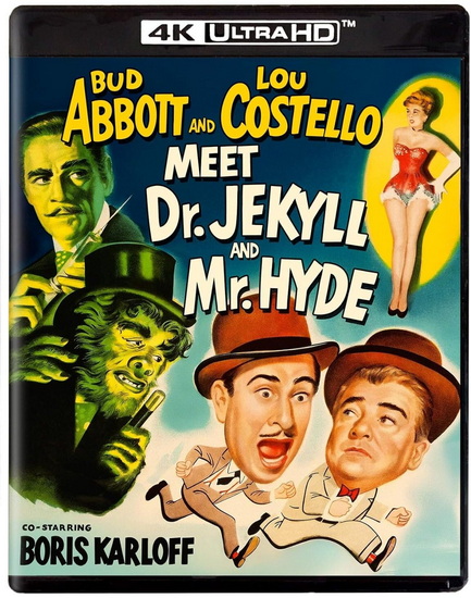 Abbott and Costello Meet Dr. Jekyll And Mr. Hyde (4K-UHD) - 