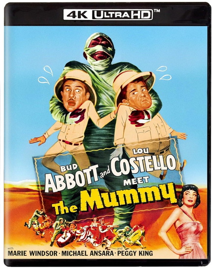 Abbott and Costello Meet The Mummy (4K-UHD) - 