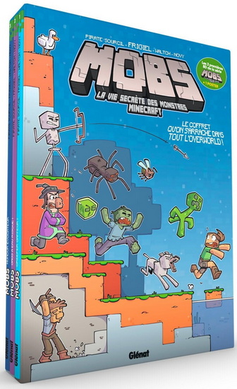 Mobs, la vie secrète des monstres Minecraft Cof. #01-03 - FRIGIEL - PIRATESOURCIL - WALTCH