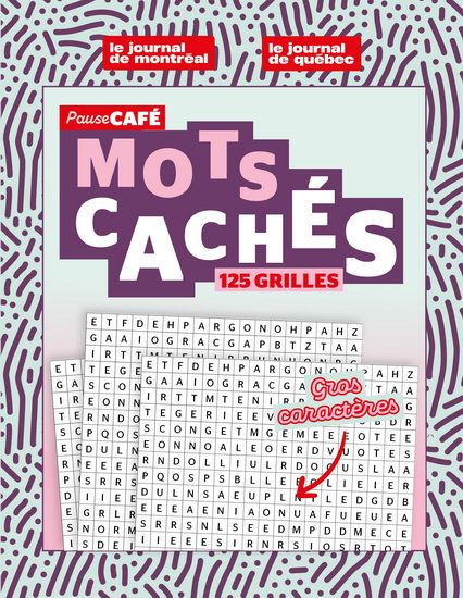 Mots cachés : Gros caractères - COLLECTIF