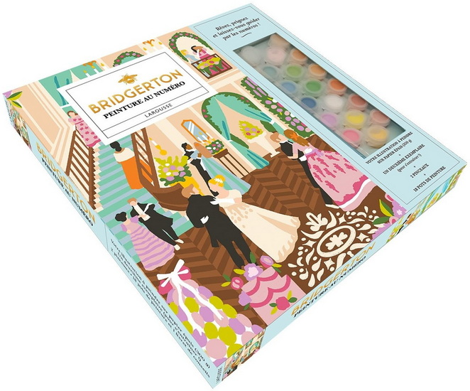 Bridgerton : peinture au numéro Cof. - COLLECTIF