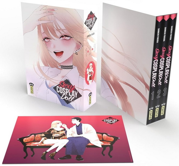 Sexy cosplay doll #01-03 + ex-libris Cof. - SHINICHI FUKUDA