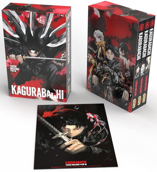 Kagurabachi #01-03 + ex-libris Cof. - TAKERU HOKAZONO
