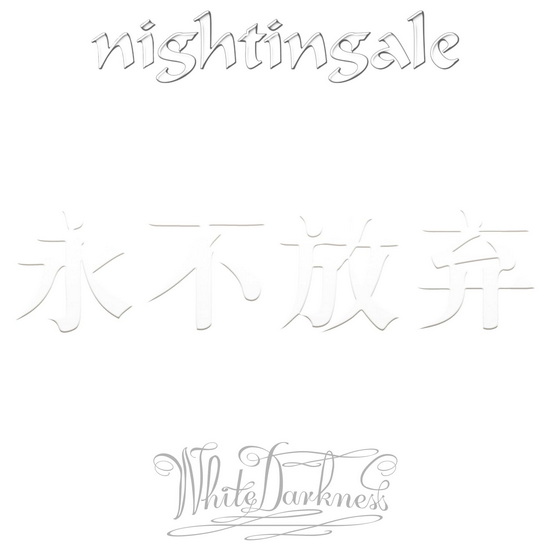 White Darkness (Re-Issue) (Vinyle blanc) - NIGHTINGALE