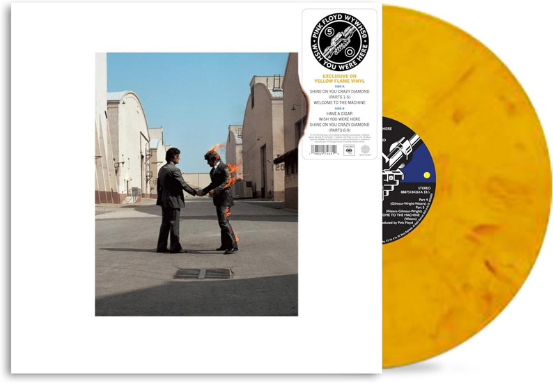Wish You Were Here (Vinyle jaune flamme) - PINK FLOYD