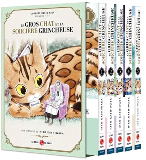 Le Gros chat et la sorcière grincheuse #01-05 Cof. - HIRO KASHIWABA