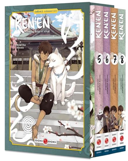Ken'en : comme chien et singe #05-08 Cof. 4 vls N. éd. - FUETSUDO - HITOSHI ICHIMURA