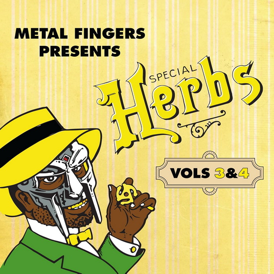 Metal Fingers Presents: Special Herbs Vol. 3 & 4 (Vinyle jaune) - MF DOOM