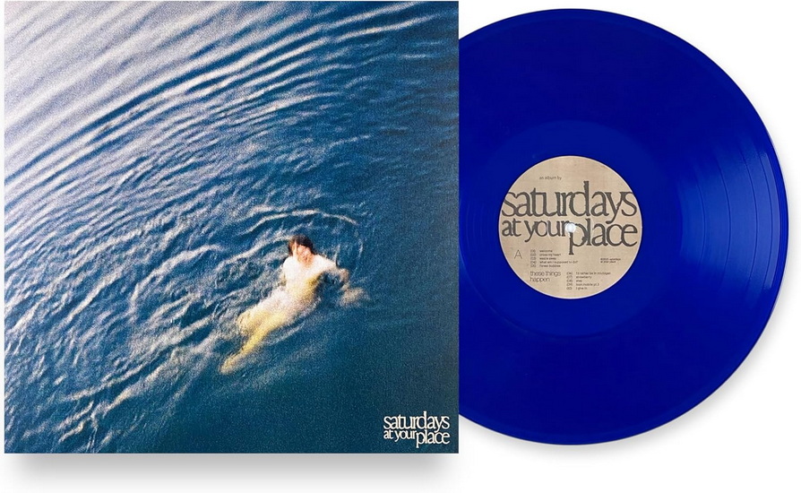 These Things Happen (Vinyle bleu) - SATURDAYS AT YOUR PLACE