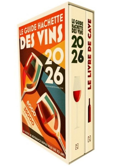 Le Guide Hachette des vins et son livre de cave 2026 Cof. - COLLECTIF