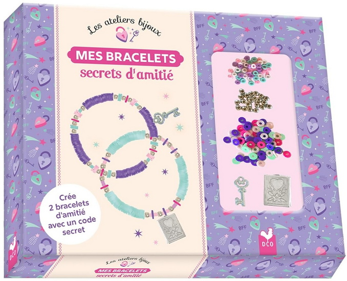 Mes bracelets secrets d'amitié Cof. - MADEMOISELLE LUPIN