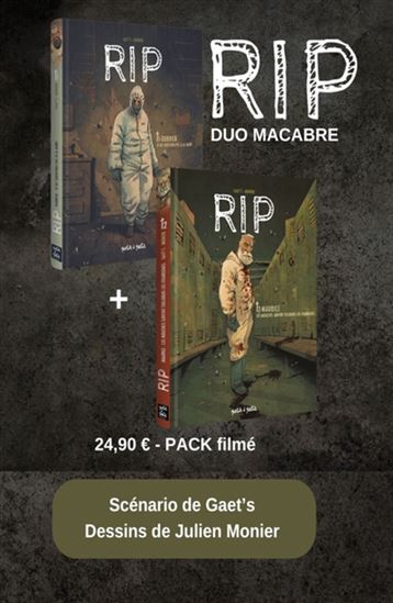 RIP : duo macabre : pack découverte #01-02 - GAËTS - JULIEN MONIER